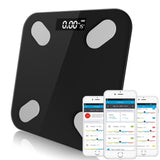 Weight Scale Body Fat BMI Smart Electronic LED Bathroom Healthy Composition Analyzer With Smartphone App Bluetooth Floor Scale
