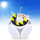 Solar Camping Lantern Rechargeable Lantern With Hanging Hook Tent Lights For Camping Emergency Hurricane Usplug