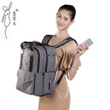 High Quality Diaper backpack multifunctional Diaper Bags large capacity infant stroller bag fashion baby nappy changing bag Tote