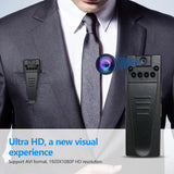 Z8S 1080P Mini Camera Pocket Video Pen Audio Loop Recording With Back Clip Rotating Lens Infrared Night Vision Police Camera