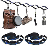 2pcs Hammock Strap 200cm Tree Hanging Spare Part Outdoor Camping Tree Garden Hanging Load Bearing Rope Camping Hammock