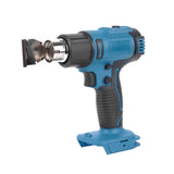Cordless Handheld Hot Air Machine Lithium Rechargeable Heating Equipment Temperatures Adjustable Power Tool with 2 Nozzles