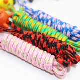 Adjustable Skipping Rope Kids Adults With Wooden Handles Braided Tangle-Free Jump Rope for Fun And Outdoor Fitness Jump Rope