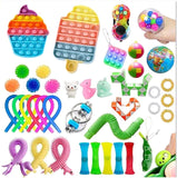 New Christmas Gift Box Pop Its Fidget Toys Antistress  popet Push Down Games Figet Toy  Large Simpl  For Kids Gifts Surprise Box