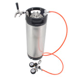 Homebrew Kegging Kit Co2 Regulator Flow Control Beer Tap Picnic Tap For Ball Lock Cornelius (Corny) Keg