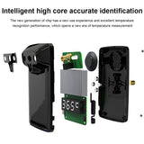 Non Contact Magnetic Digital Thermometer LED Display Small Handheld School Voice Broadcast USB Rechargeable Infrared Sensor