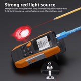 MINI OPM Handheld Mini Fiber Optical Power Meter Fiber Optical Cable Tester -70+6dBm SC/FC/ST Universal interface Connector