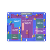 MR12 Max 18 in 1  PCB Board Holder Fixture Repair Platform For iPhone 6-12 PRO MAX Motherboard Intruder Layering Solder