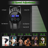 LCD Display Profession Massage Gun Body Muscle Deep Fascia Massager Muscle Pain Exercising Relaxation Slimming Shaping