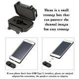 HT-102 Mobile Phone Thermal Imager External Thermal Imager Camera Video Induction Power Thermometer Thermal Imager Night Vision