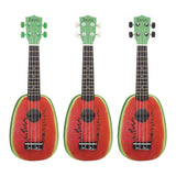 IRIN 21 Inch 12 Fret 4 String Basswood Ukulele Electric Acoustic Guitar Watermelon Style Ukelele for Musical Instrument Lover