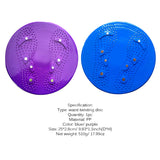 Yoga Sport Balance Boards Fitness Equipments Exercise Board Wobble Waist Twisting Rotating Sports Magnetic Massage Plate