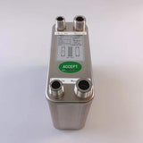 60 Plates Heat Exchanger Beer Wort Chiller Cooler 304 Stainless Steel  For Home Brewing Beer