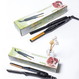 2 In 1 Hair Straightener Curler Short Hair Mini Hair Straightening Small Flat Iron Men Beard Straightening Thinnest Wool Curls