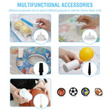 Wireless Dual-Purpose Air Pump for Food Air Extraction &amp; Inflation Vacuum Machine,Food Saver Bags for Vacuum Sealer B