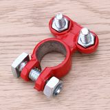 2pcs Professional Zinc Alloy Accumulator Terminal Ends Battery Cable Terminal Battery Cable Ends for Car Vehicle Auto