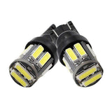 4pcs/lots  Car T10 LED 194 168 W5W 10-7020 SMD Wedge Replacement Reverse Instrument Panel Lamp Bulbs For Clearance Lights Z2