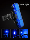 LED USB Rechargeable Bike Bicycle Cycling Tail Rear Light Safety Warning Bicycle Lights Bicycle Accessories