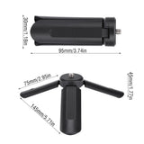 Mini Tripod Folding Action Camera Tripods With Anti-Slip Mat Smart Phones Mount Tripod Camera Accessories For GoPro