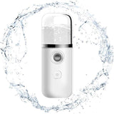 Nano Facial Mister Portable Nano Mist Sprayer Cool Mist Facial Steamer Handy Mist Sprayer for Skin Care Makeup 40ml