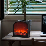 Fireplace Decorative Lanterns Portable Fireplace Lanterns Battery Operated or USB Operated Decoration Lighting for Rooms