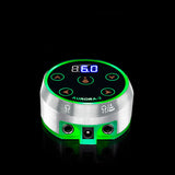 2019 Professional Mini AURORA II LED Tattoo Power Supply Black/Silver EU US AU plug