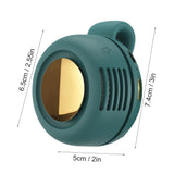 New mini cyclone bladeless fan Portable Button Kids Portable Portable USB Rechargeable cooling Clip fan