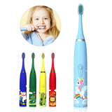 DIOZO Sonic Children's Electric Toothbrush DuPont Soft Bristles Small Brush Head Smart Toothbrush Thildren Teether