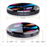 H96 Max X3 2020 tv player Android 9.0 TV BOX Amlogic S905X3 4GB 128GB 2.4G&5G Wifi BT 1000M 8K 4K Set top box Media Player