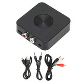 Bluetooth 5.0 Transmitter Receiver Stereo Sound 2 in 1 Bluetooth Adapter Supports Auto Startup Shutdown for TV PC MP3 Player