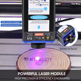 450nm 40W Laser Module Fixed Focal Length Laser Engraving Head High Speed Laser Engraver Cutter 3D Printer CNC Router