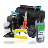 18 In 1 FTTH Fiber Optic Splice Tool Kit with Optical Power Meter and 10MW Visual Fault Locator SKL-6C Optical Fiber Cleaver