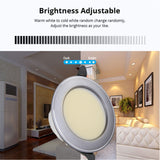 For Tuya Zigbee Smart Downlight LED Light Bulb RGB Brightness Adjust For Smart Home Several Scene For Choice Voice Control