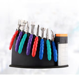 Glasses Repair Tool Set Eyeglasses Frame Repair Pliers Screwdriver Spectacle Frame Adjustment Pliers Nose Pad Screwdriver
