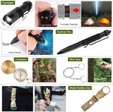 Outdoor Travel Camping Fishi Hunting Survival Gear First Aid Kit Pouch Multifunct Survival Tool Kit For Husband Boyfriend Gift
