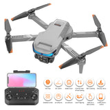 XT9 Mini Drone 4K Double Camera HD WIFI FPV Obstacle Avoidance Drone Optical Flow Four-Axle Aircraft RC Helicopter Toys