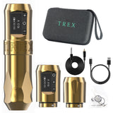 Brand New LCD Wireless Tattoo Pen Machine With Rechargeable Battery Power Coreless Rotary Motor For Permanent Makeup Artist