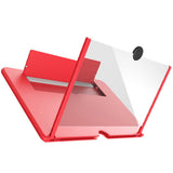 3D Screen Magnifier Amplifier Mobile Screen Lightweight Folding Magnifying Glass Watch Movies For Smart Phone