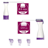 5in1 Perfect Bikini Trimmer kit Precision Facial electric hair trimmer for Women shaver micro epilator face body trim shave