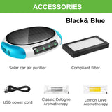 Purifier Car Air Purifier Cleaner Negative Ion USB Mini Home Vehicle Air Cleaner Remove HEPA Filter Formaldehyde Air Purifier
