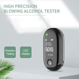 Alcohol Tester Quick Response Professional LCD Digital Display Alcohol Detector for drunk driving Alcohol Breathalyzer keychain