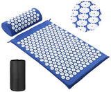 Acupressure Massager Mat Head Neck Back Pain Relief Foot Massage Cushion Pillow Yoga Spike Mat Acupuncture pad Needle Massager