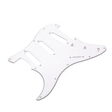 11 Holes Electric Guitar Pickguard SSS Guitar Scratch Plate &amp; Screws For ST Style Guitar Parts Replacement