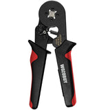 WOZOBUY Ferrule Crimping Tool Kit, HSC8 6-6/6-4 Pliers,For Tube Terminal Wire End Terminal,with 800/1900/2000 Pcs wWre Connector