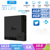 X96 Mate 2020 Smart TV Boxfor  for Android 10 Allwinner H616 4GB 64GB 32GB 2.4G 5G Wifi 4K HD Set Top Box  Media Player TV BOX