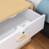 Xiaomi YEELOCK Smart Drawer Cabinet Lock Keyless Unlock Anti-Theft Child Safety File Security Door Fingerprint Lock