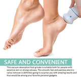 Electric Foot Grinder Vacuum Adsorpt Dead Skin Callus Remover Hard Cracked Skin Files Pedicure Foot Files Clean Tools Feet Care