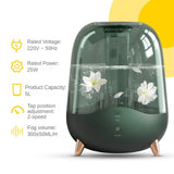 Ultrasonic Essential Oil Aroma Diffuser DEM-F329 Large Fog Nano Mist Maker Pure Water Diffuser Bedroom Moisture Dust Remover