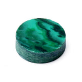 Malachite Electric Acoustic Guitar Fingerboard Fretboard Dots 6.3mm - Green