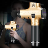 Massage Gun Muscle Relaxation Deep Tissue Massager Fitness Equipment Sport TherapyNoise Reduction Design With LCD Display
